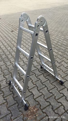 Polgum-Leiter 3,5 m Aluminium 1 x 8 bis 150 kg