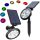  Verk Group eingebettete Solarlampe, schwarz, 42 cm, 1 Stk.