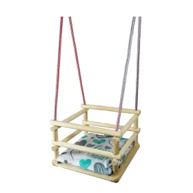 GARTENSCHAUKEL AUS HOLZ MIT BĄCZEK-KISSEN NEU 2024