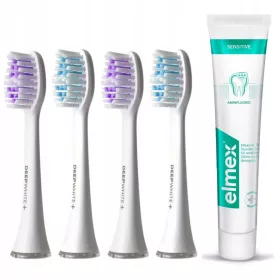    4x Spitzen für SEYSSO Carbon Basic White Daily Ersatz + ELMEX SENSITIVE