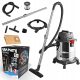  Graphit-Werkstatt-Staubsauger, 18 V, nass/trocken, 20 l