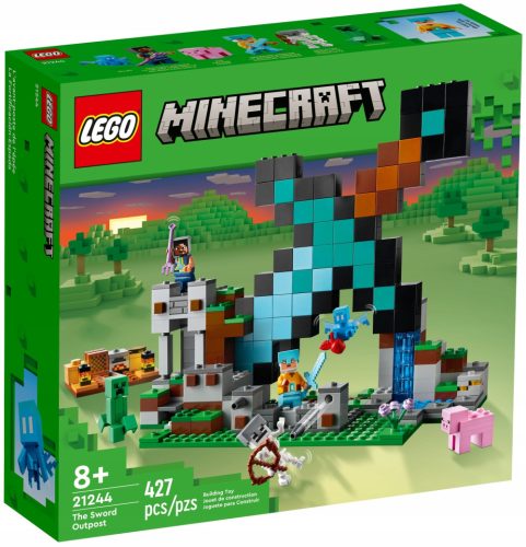  LEGO Minecraft 212440 Minecraft Blöcke Spiel Monster Creeper Tiere Haustiere Kindertag Geburtstag
