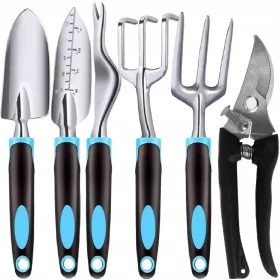  Gartengeräte-Set Ein Set mit Gartengeräten