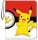  POKéMON-KARTENALBUM-BINDER-KLASSE FÜR 400 KARTEN HARDCOVER PIKACHU
