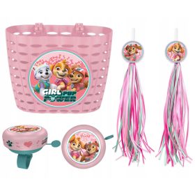  PAW PATROL FAHRRADKORB, ROSA