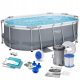 Bestway ovaler Rahmenpool 305 x 200 cm