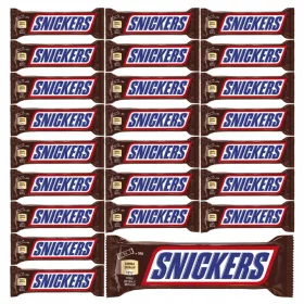 Snickers Schokoriegel mit Karamell und Nüssen 24x50g