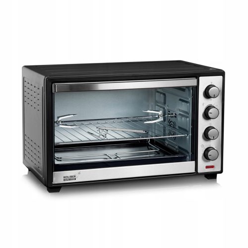  Koliber Supermax X-4000-W Minibackofen 60 l schwarz