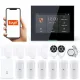 DRAHTLOSER ALARM mit LCD 4,3' GSM WiFi SMS TUYA SMART TÜRKLINGEL IN POLNISCH