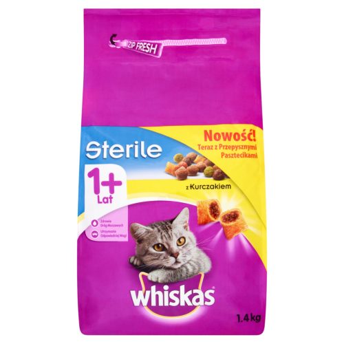  Whiskas Trockenfutter Huhn 1,4 kg