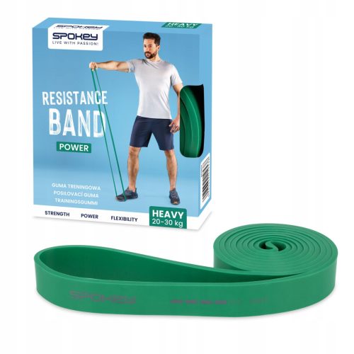  Spokey POWER harter Trainingsgummi, Widerstand 20-30 kg