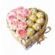  MERCI Kuchen-Süßigkeiten, Geburtstagsgeschenk, Namenstag, Geschenkkorb, 40er-Set