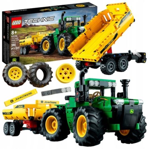  LEGO Technic BRICK SET LEGO TRAKTOR MIT ANHÄNGER TECHNIC JOHN DEERE TRAKTOR WEIHNACHTSGESCHENK 4213610