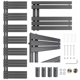    Badheizkörper Aquabad Deutsch DEUTSCHLAND 50/164 Anthrazit max. 966W