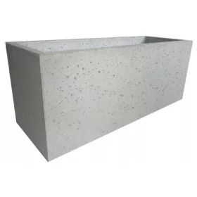  Blumentöpfe aus Beton. Architekturbeton 100/37/40
