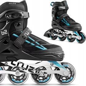  Movino Cruzer B2 Inlineskates, Größe 38 - 41, blau