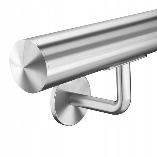 Treppengeländer, Länge 250 cm, Vollrohr, Stärke. 2,0 mm, Edelstahl