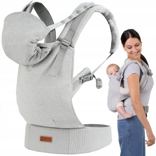  MoMi Collet Babytrage, grau
