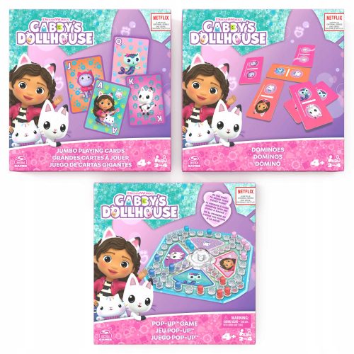  Domino Cat Gabi's House Puzzle für Kinder in einer Box 28 Elemente