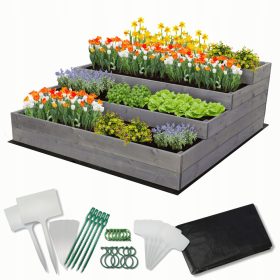  Mini-Gewächshaus 120 cm x 117 cm aus Holz