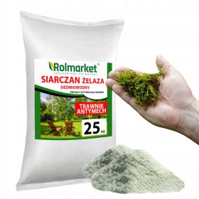 Der Schwefeldünger, Rolmarket-Sulfatkristalle, betrug 25 kg