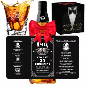   ETIKETT MIT FOTO + WHISKYGLAS JUNGENGEBURTSTAG GESCHENK 0,7L Y4