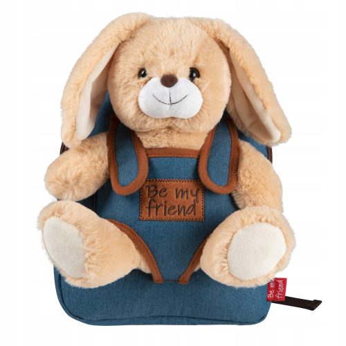  Perletti Kindergartenrucksack mit einem Fach für Jungen und Mädchen. Braun- und Beigetöne, Blautöne