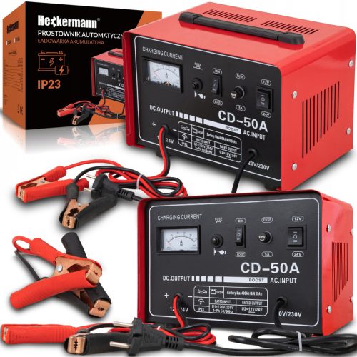  AUTO-GLEICHRICHTER FÜR BATTERIE 12V 24V 50A