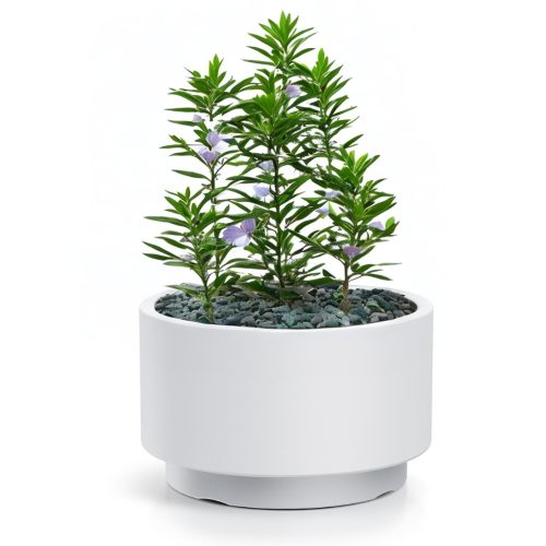  Prosperplast Blumentopf 29,8 cm x 29,8 x 19 cm Durchmesser 29,8 cm Kunststoff weiß