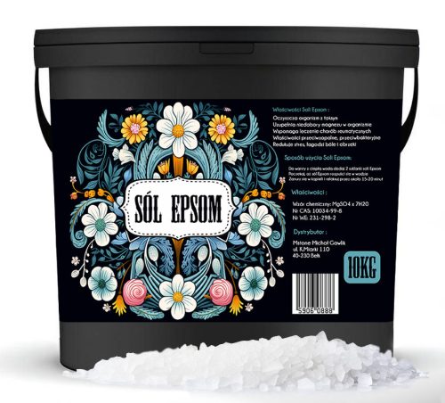  MAGNESIUMSULFAT FÜR DAS BAD – EPSOMSALZ – BITTERSALZ – MAGNESIUMSALZ 10 kg