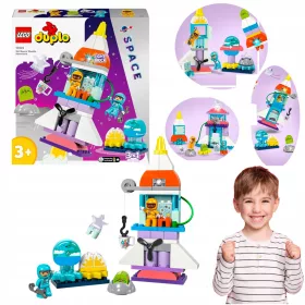  LEGO DUPLO RAUMSTATION SPACE SHUTTLE ABENTEUER 3in1