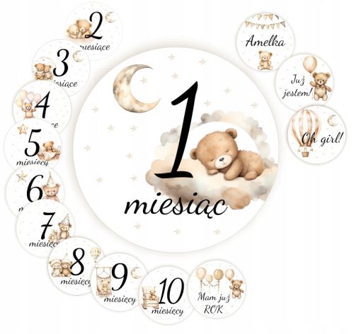  Baby-Fotokarte in Farbe
