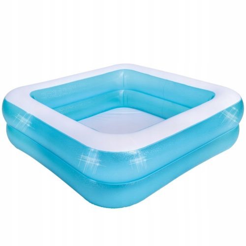Quadratischer aufblasbarer Sunclub-Pool 145 x 145 cm