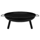  GROSSER GARTEN-FEUERSCHALE-GRILLEN 60 CM GUSSEISEN-RUNDER GRIFF