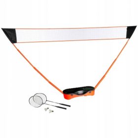 Ein Satz Schläger mit einem Federball Master MAS-B066