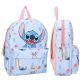  Kindergartenrucksack mit einem Fach, Lilo und Stitch Vadobag, Unisex. Blautöne