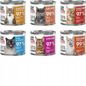  John Dog for Cats Nassfutter-Geschmacksmischung 0,84 kg