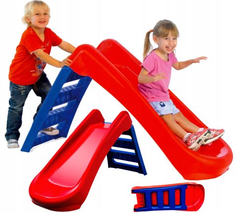 RUTSCHE FÜR KINDER 130 cm, KLAPPBAR, GROSSE RUTSCHE