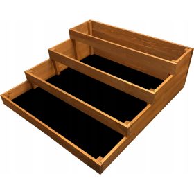  Mini-Gewächshaus 120 cm x 120 cm aus Holz