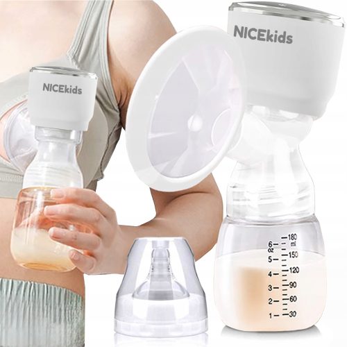  DREIPHASIGE ELEKTRISCHE BRUSTPUMPE, TRAGBARE NICEKIDS, BPA-FREI