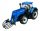  BBURAGO NEW HOLLAND T7.315 HD TRAKTOR MIT GRABBLE 1:32 NEUES METALLMODELL