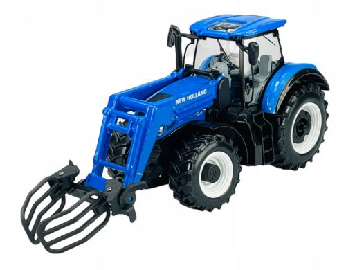  BBURAGO NEW HOLLAND T7.315 HD TRAKTOR MIT GRABBLE 1:32 NEUES METALLMODELL
