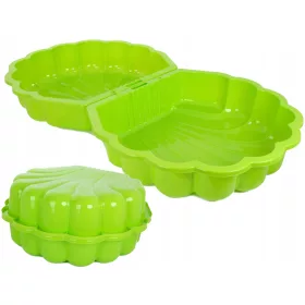 2 Stück Mega Sandkasten Muschel XXL 218X94cm