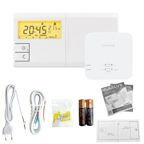 SALUS 091FLRFV2 DRAHTLOSER THERMOSTATREGLER 091FLRF V2 FÜR OFENKESSEL