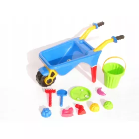   RIESIGE POLNISCHE SCHUBKARRE Schubkarre für Kinder + KOSTENLOSE GESCHENKE + Leszko-Set 0402