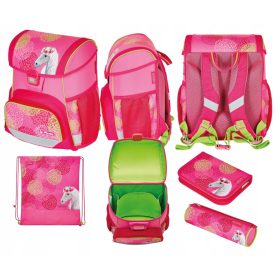  Herlitz Loop Plus Bloomy Horse Schulranzen-Set