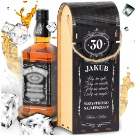 Gift4ever Whisky-Box 30x14x10 cm braun