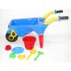 RIESIGE POLNISCHE SCHUBKARRE Schubkarren für Kinder + KOSTENLOSE GESCHENKE + Marioinex 900819-Set
