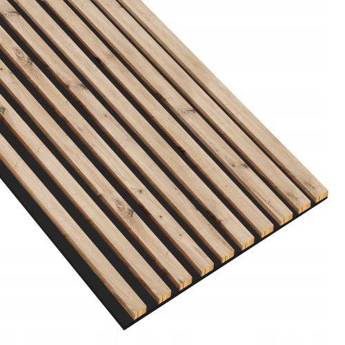 Lamellen auf einer Platte 46x275 ACOUSTIC WALL STARTERMODULE, DIE ARTISAN VERBINDEN