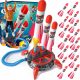  Launcher-Katapult-Schaumraketenpumpe + 18× Foam-Raketenflugzeug für Launcher